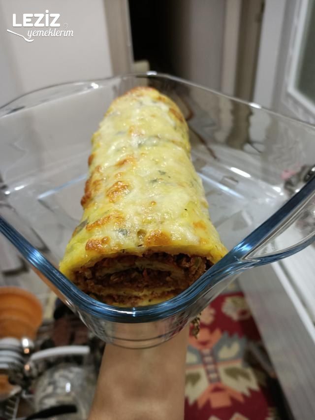 Kıymalı Rulo Patates Tarifi