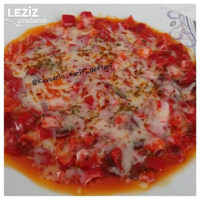 Kahvaltıya Kaşarlı Kırmızı Biber Tarifi