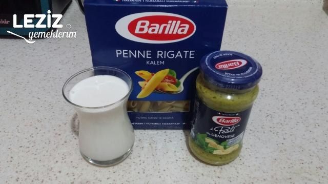 Nefis Pesto Soslu Penne Makarna