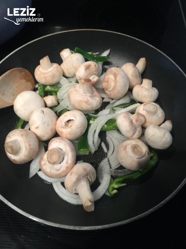 Sebzeli Kaşarlı Mantar