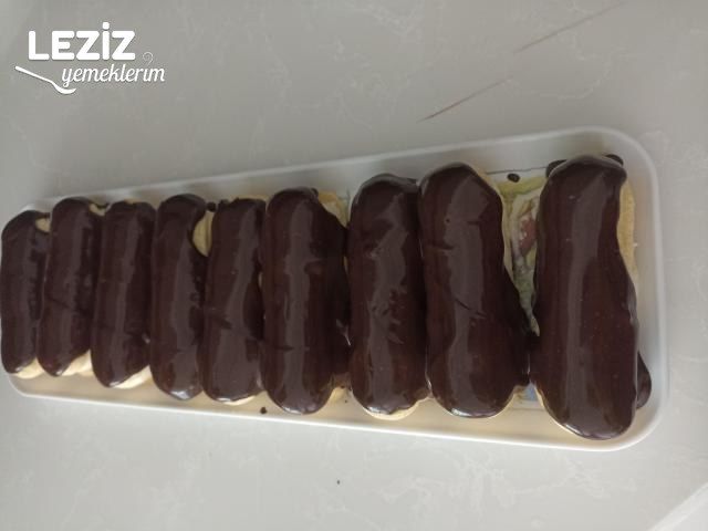 Pratik Kedi Dili Ekler Pasta Tarifi