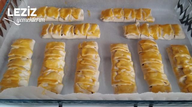 Çikolatalı Muzlu Milföylerim