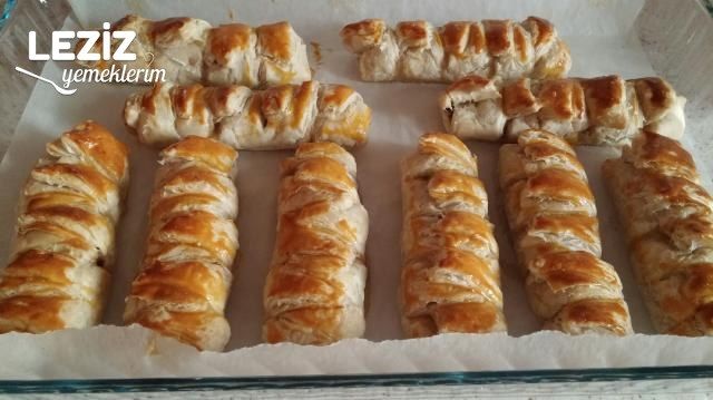 Çikolatalı Muzlu Milföylerim