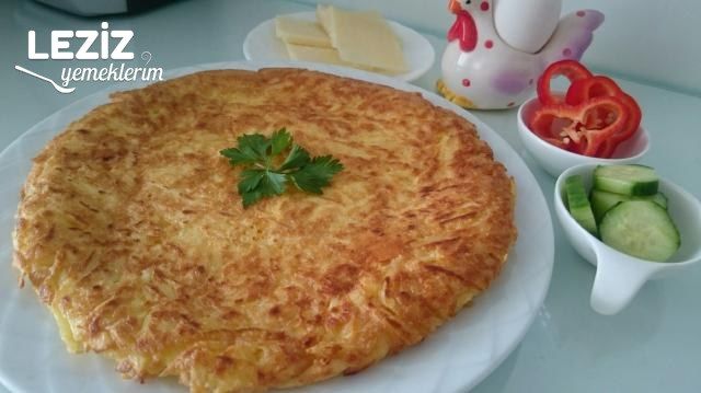 Patatesli Omlet (Harika Lezzet)