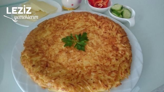 Patatesli Omlet (Harika Lezzet)