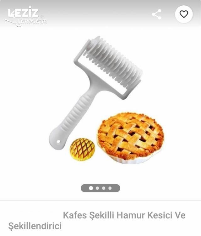 Elmalı Kafes Kurabiye