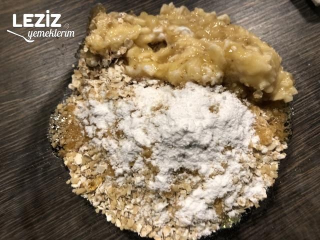 Yulaflı Mini Kurabiyeler (Sağlıklı, Diyet Atıştırmalık)