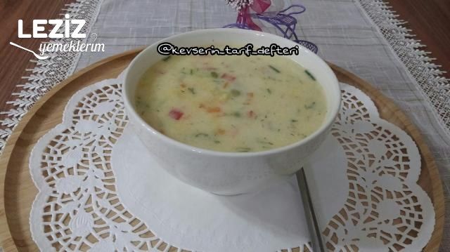 Terbiyeli Sebze Çorbası Tarifi