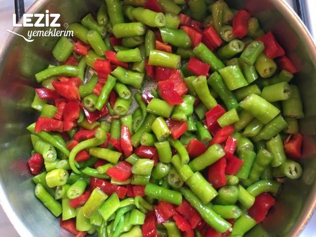 Biber Soslu Patlıcan