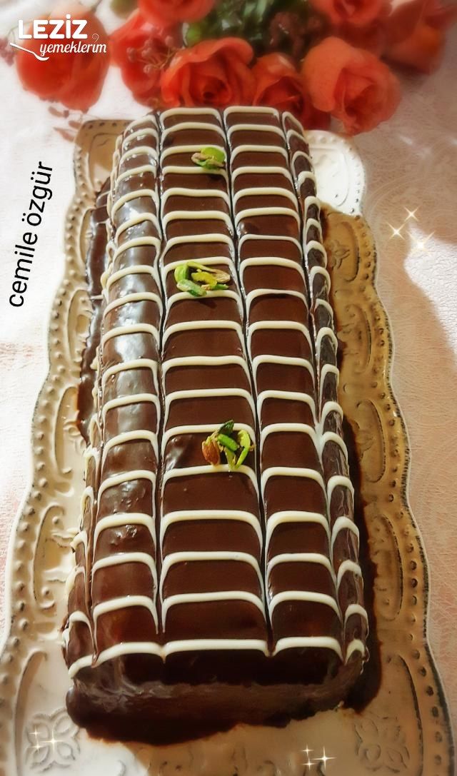 Çikolatalı Bisküvi Pasta Tarifi