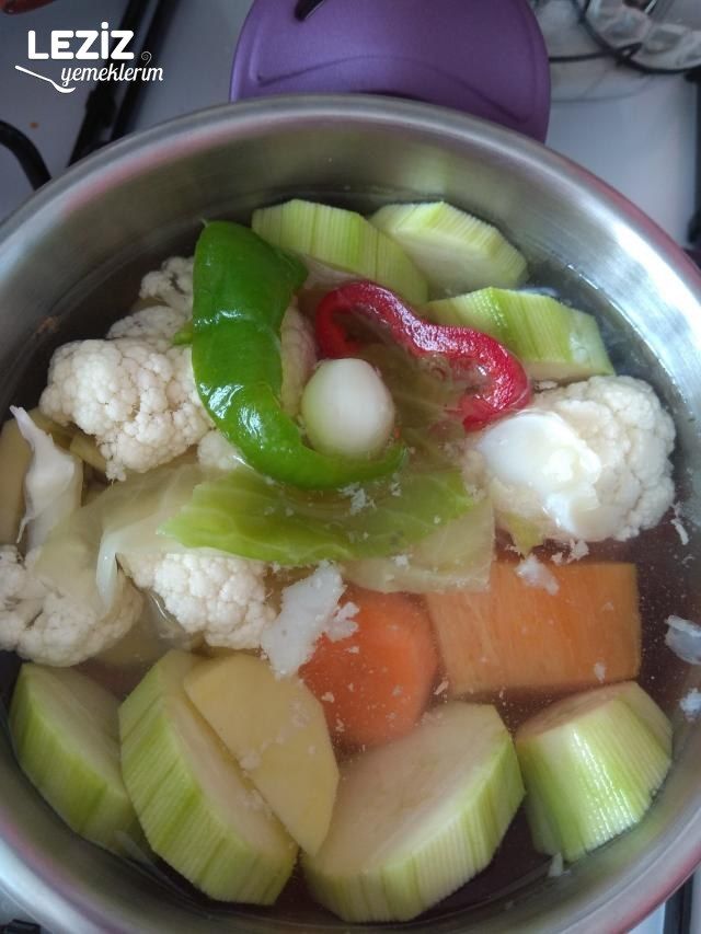 Bebekler İçin Sebze Haşlaması (+8 Ay)