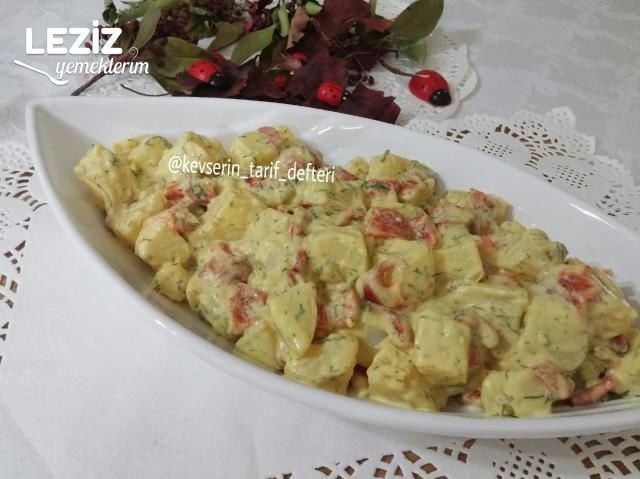Hardallı Köz Biberli Patates Salatası