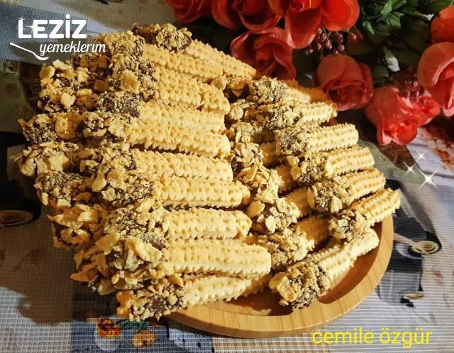 Mısır Gevrekli Tırtıl Kurabiye