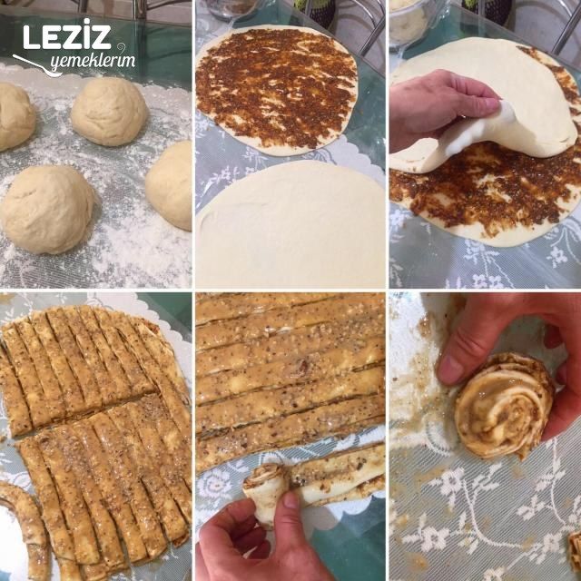 Tahinli Çörek Tarifi (Aşama Aşama Anlatım)