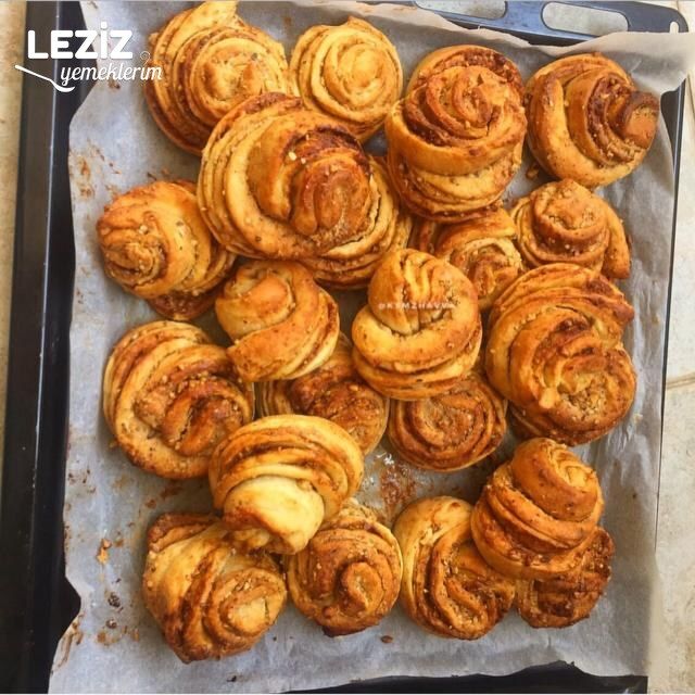 Tahinli Çörek Tarifi (Aşama Aşama Anlatım)