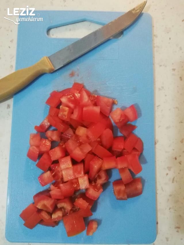 Çoban Salata Yapılışı