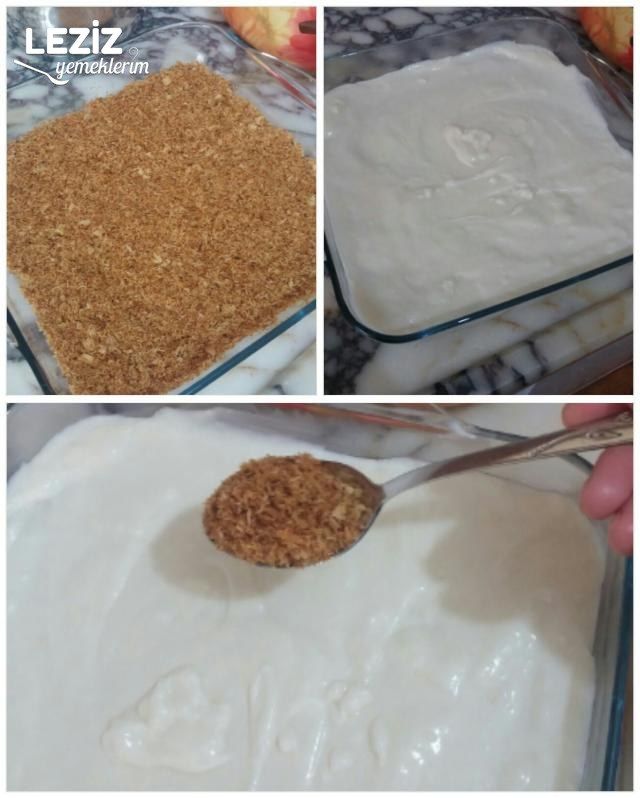 Muhallebili Kadayıf Yapılışı