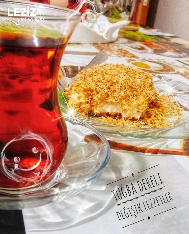 Muhallebili Kadayıf Yapılışı