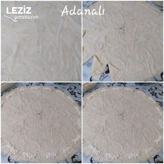 Katmer Börek (İster Buzluğa Atın, İster Pişirin)