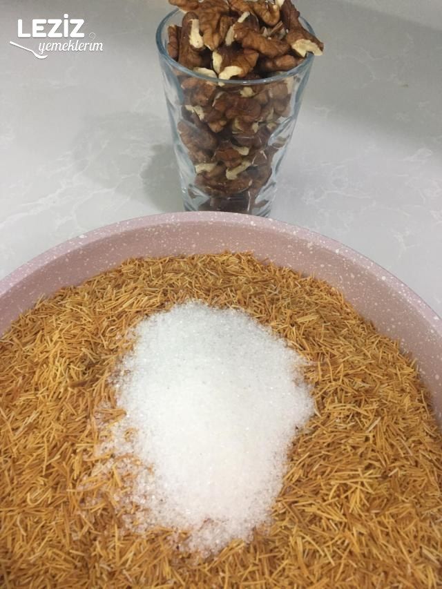 Kadayıflı Sütlü Muhallebi