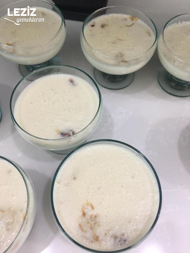 Kadayıflı Sütlü Muhallebi