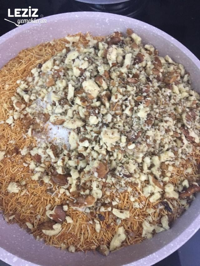 Kadayıflı Sütlü Muhallebi