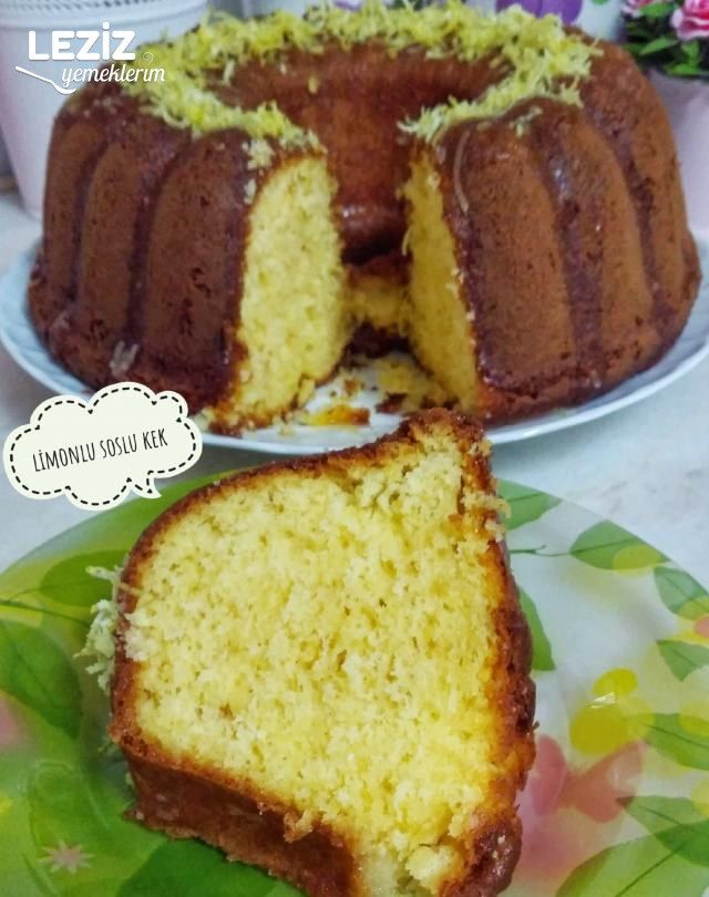 Limonlu Kek Nasıl Yapılmalı? Leziz Yemeklerim