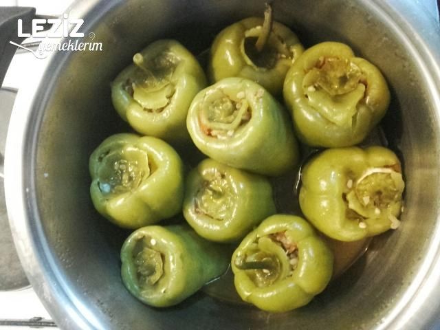 Zeytinyağlı Biber Dolması (Tam Ölçü)