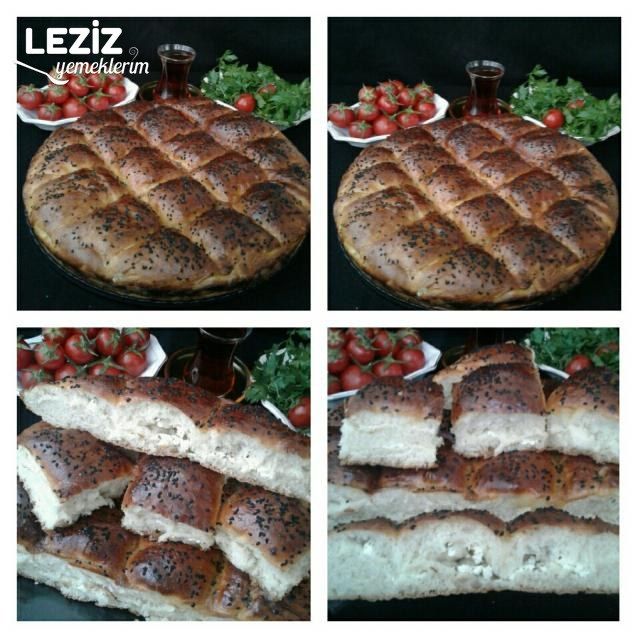 Arası Peynirli Ramazan Pidesi