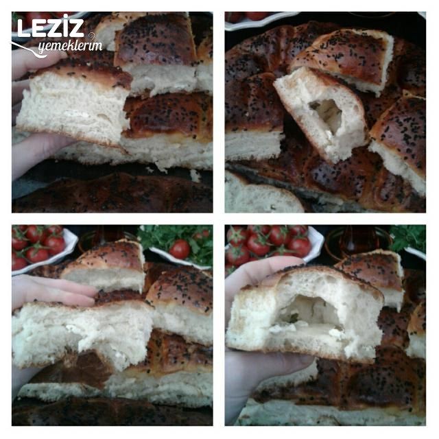 Arası Peynirli Ramazan Pidesi