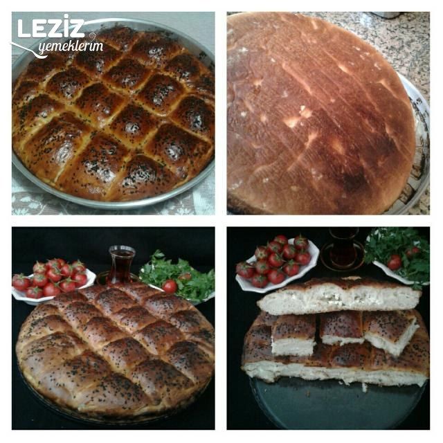 Arası Peynirli Ramazan Pidesi