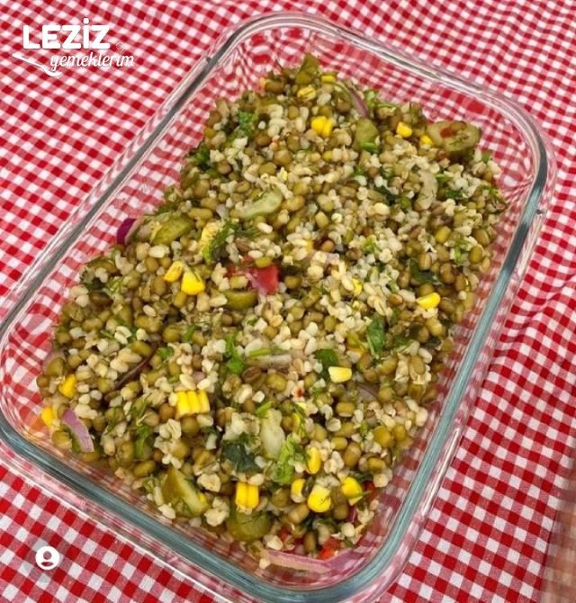 Bulgurlu Maş Fasulyesi Salatası