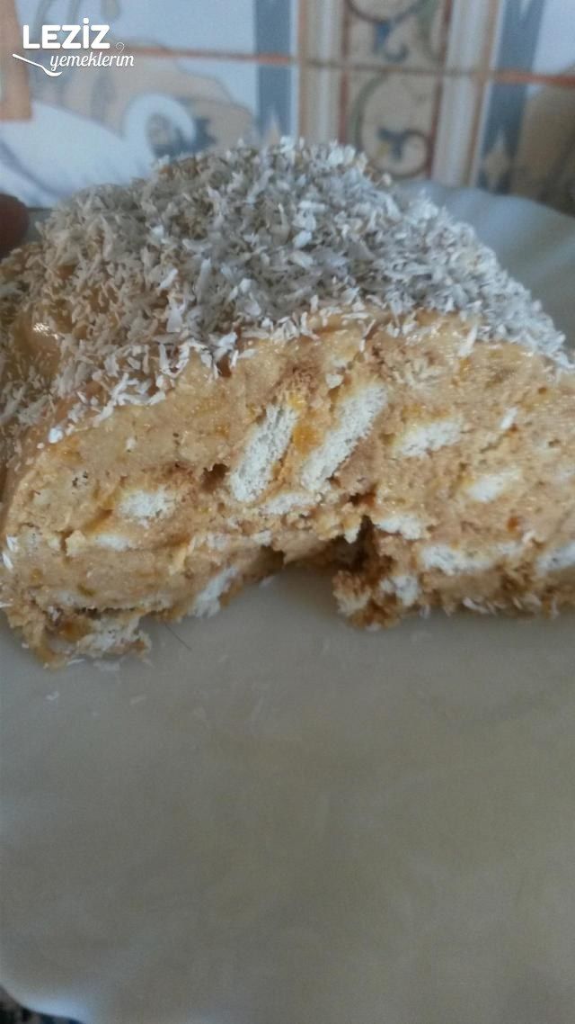 Kayısılı Mozaik Pasta