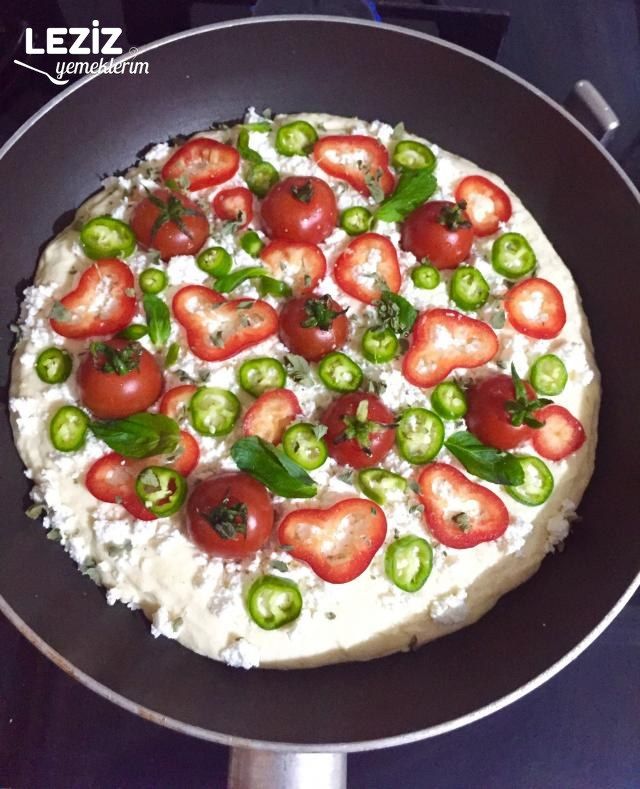 Sebzeli Ekmek Focaccia