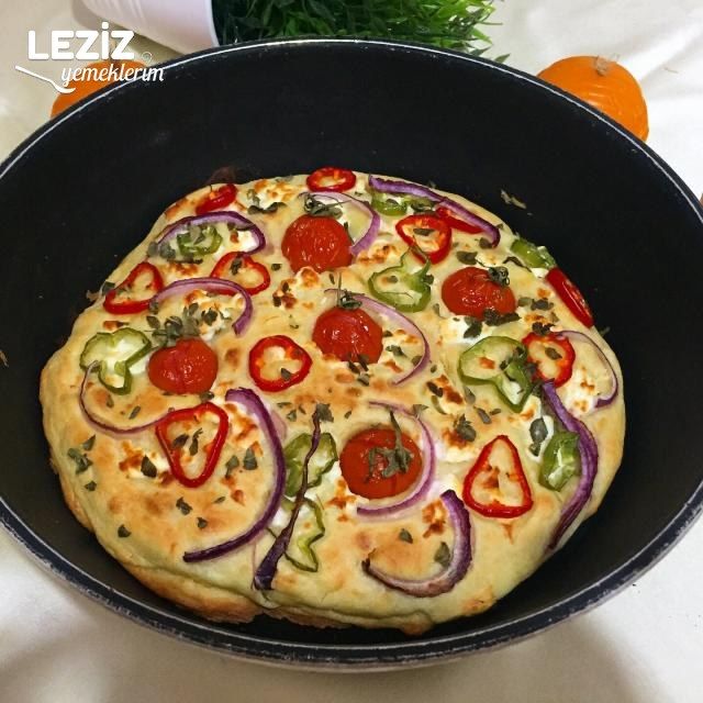 Sebzeli Ekmek Focaccia