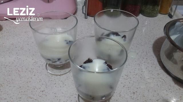 Damla Sakızli Muhallebili Nefis Tatlı