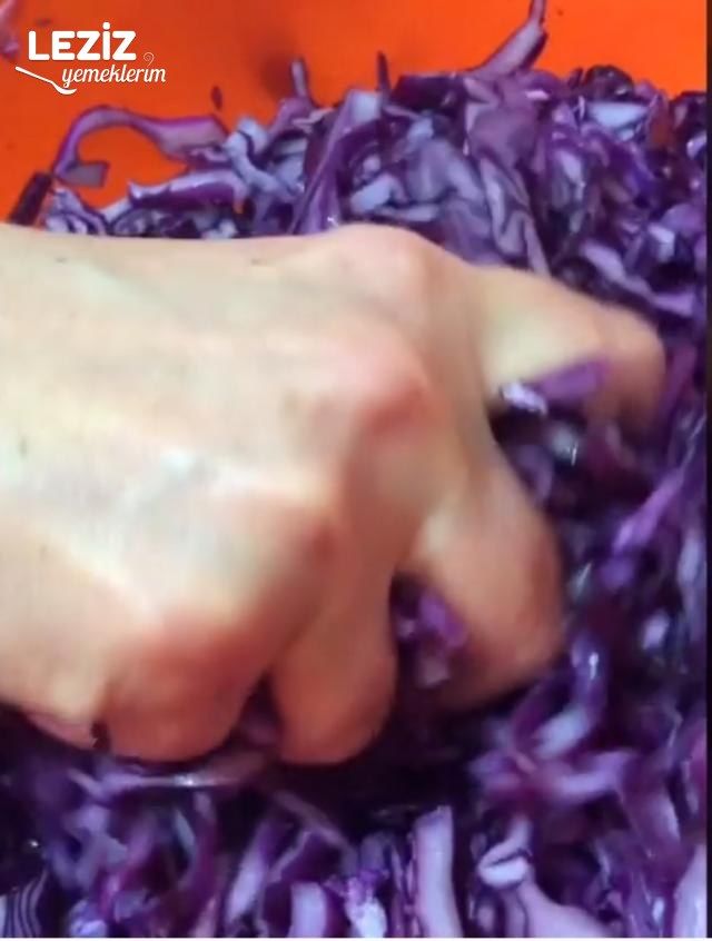 Kırmızı Lahana Turşusu Nasıl Yapılır