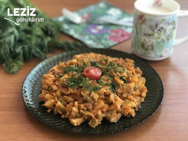Yumurtalı Kabak Kavurması