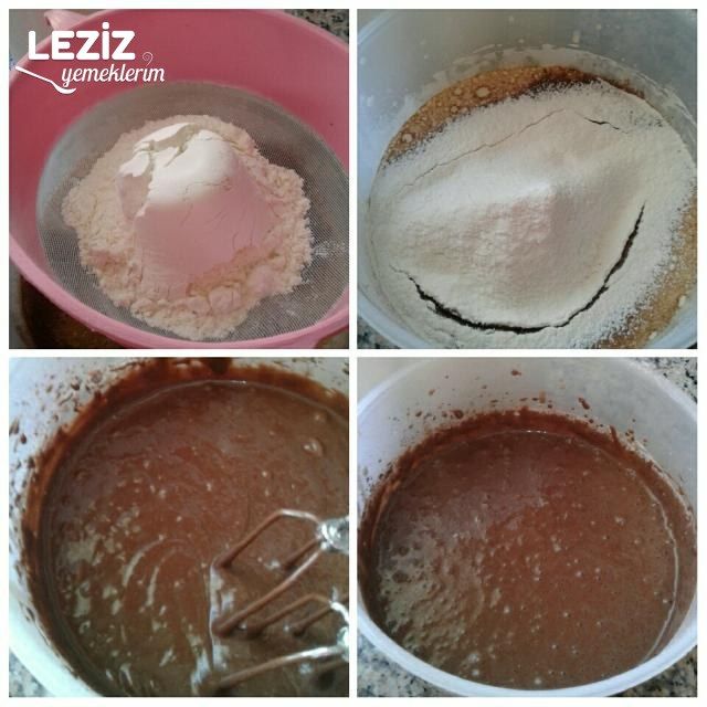 Çaylı Kek Yapılışı Leziz Yemeklerim