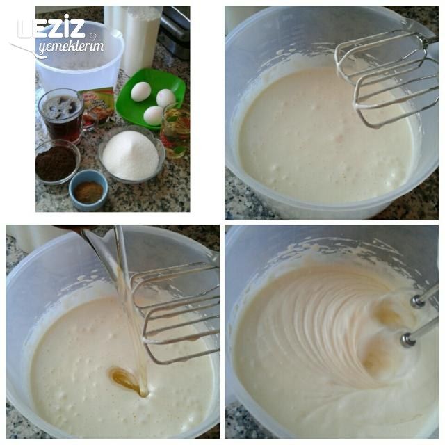 Çaylı Kek Yapılışı