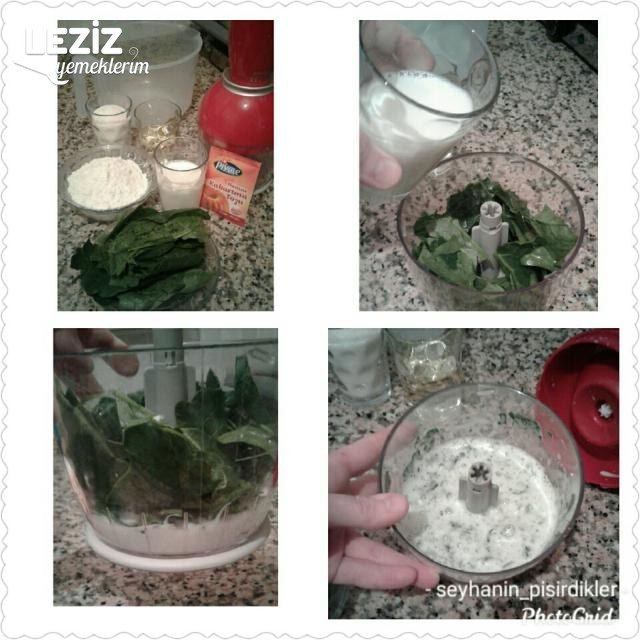 Ispanaklı Porsiyonluk Pasta