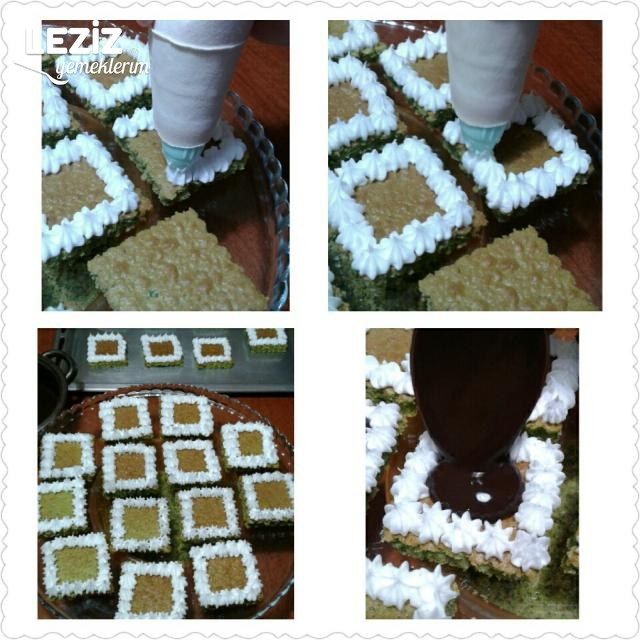 Ispanaklı Porsiyonluk Pasta