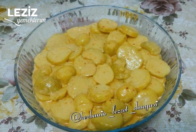 Nefis Fırında Soslu Patates