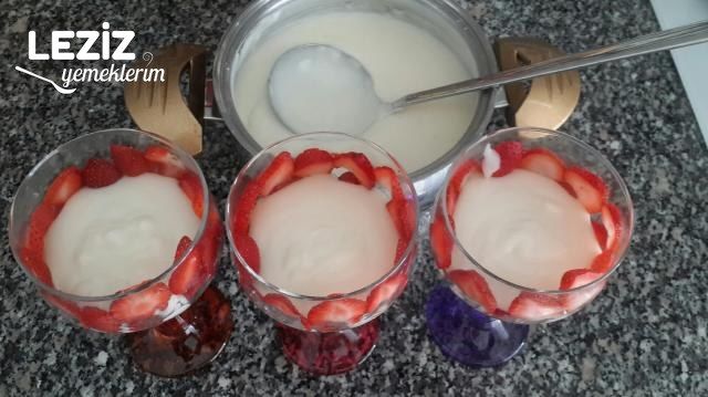 Çilekli Magnolia (Harika Lezzet)