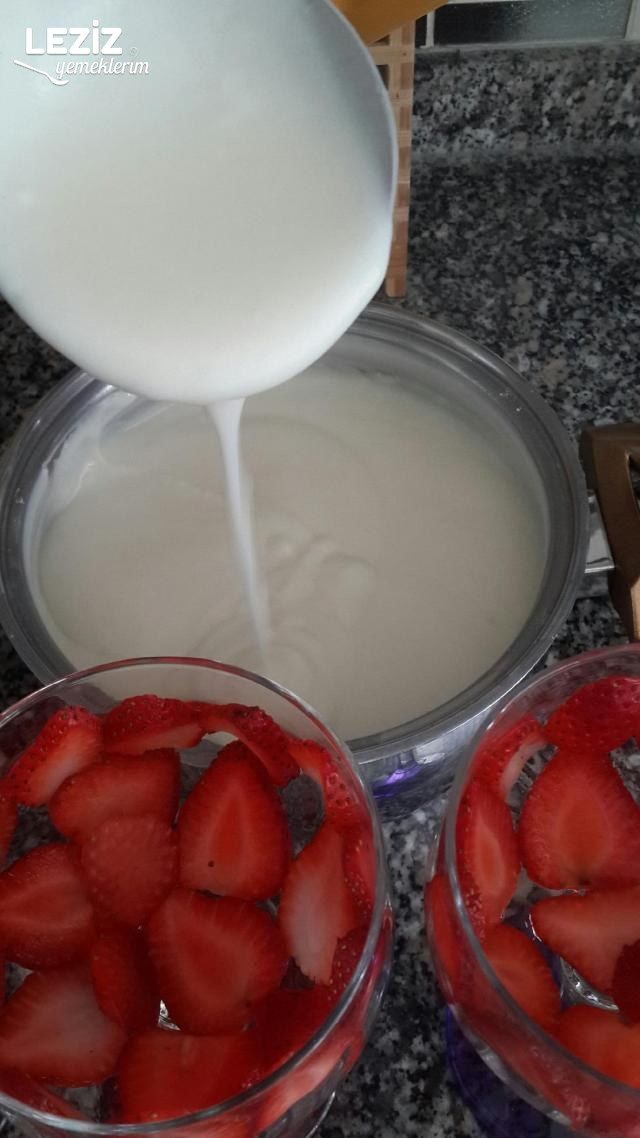 Çilekli Magnolia (Harika Lezzet)