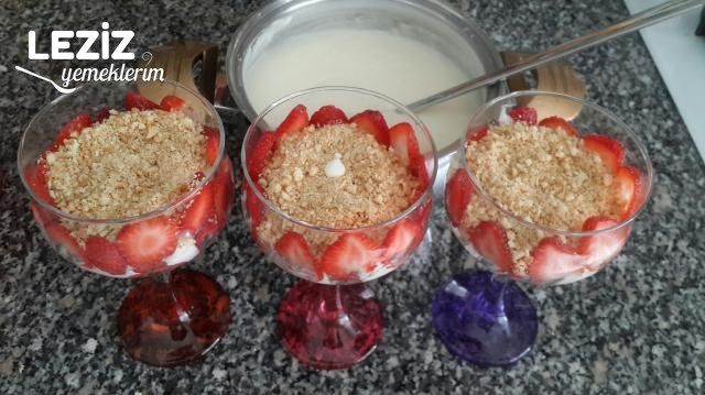 Çilekli Magnolia (Harika Lezzet)