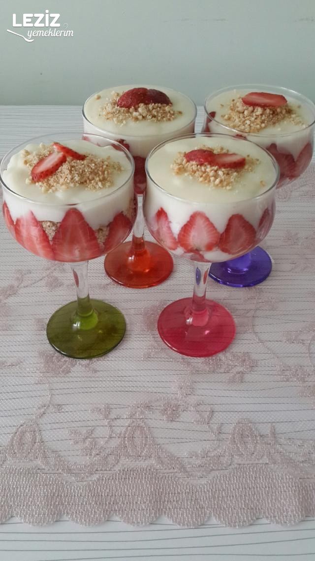 Çilekli Magnolia (Harika Lezzet)