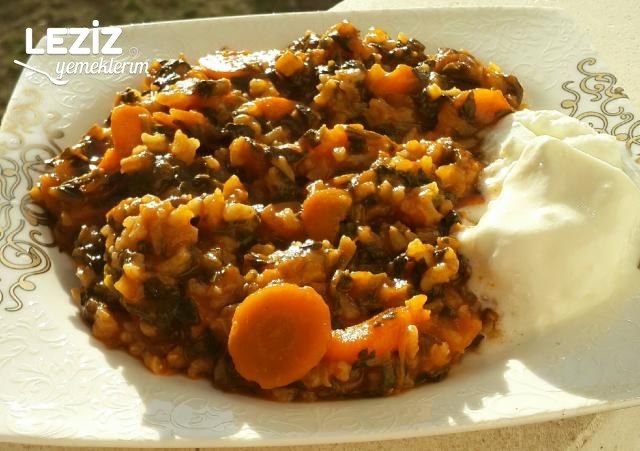 Havuçlu Ispanak Yemeği Tarifi