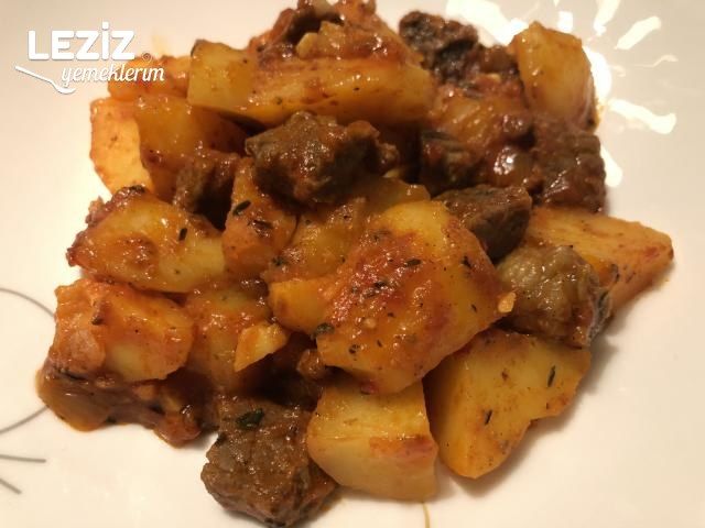 Etli Patates Yemeği Yapımı