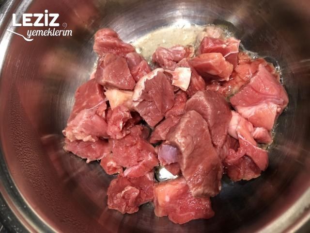 Etli Patates Yemeği Yapımı